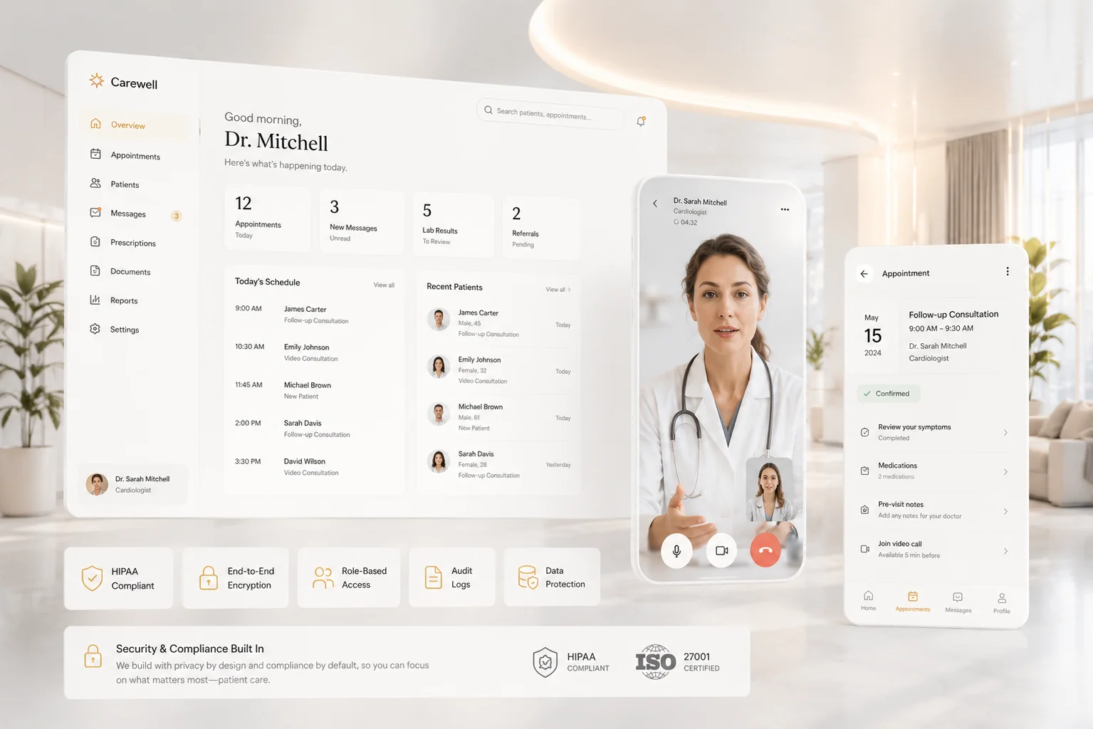Healthcare software people trust.